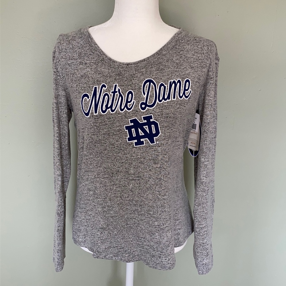 Notre Dame grey shirt, NWT
